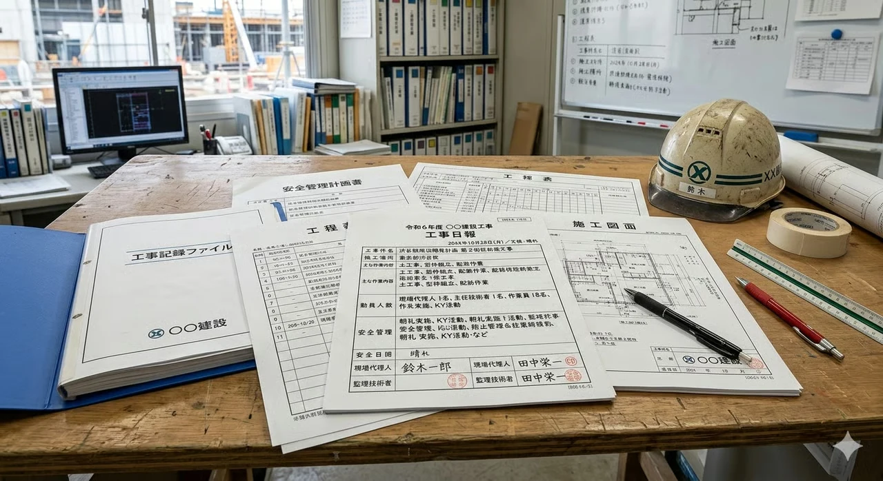 県知事許可と大臣許可の説明に使用されていた画像